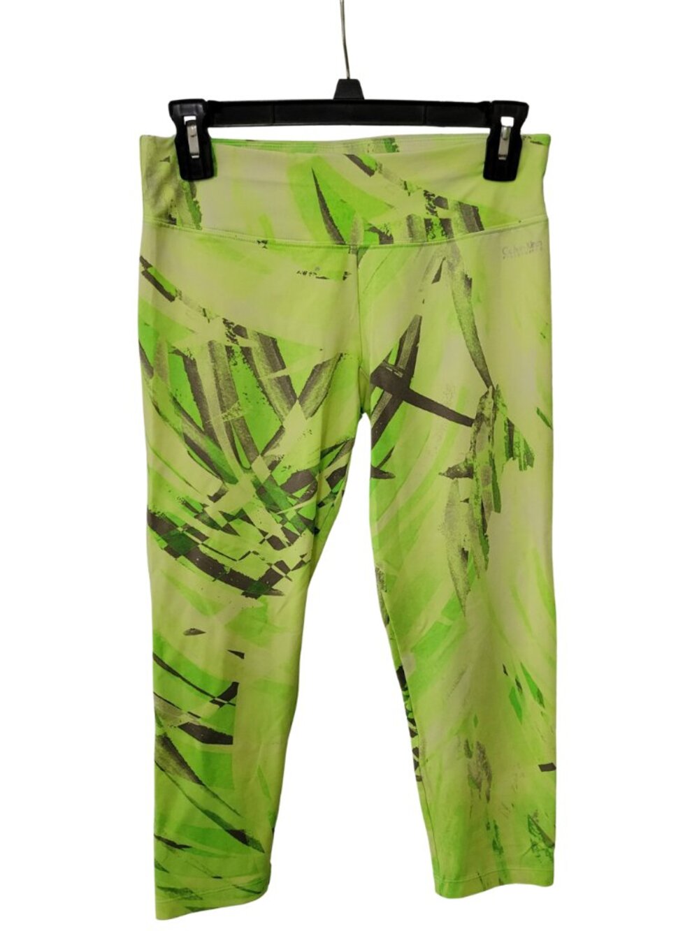 Calvin Klein abstract printed capri leggings | Medium